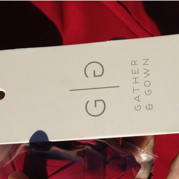 Designer Strapless Mini Formal Bridesmaid Baby Doll Party Dress RUBY RED~12~NWT - Picture 8 of 9